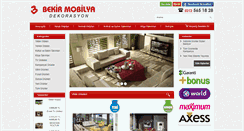 Desktop Screenshot of bekirmobilya.net